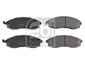 set placute frana,frana disc 116322 FEBI BILSTEIN