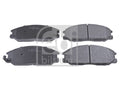 set placute frana,frana disc 116324 FEBI BILSTEIN
