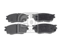 set placute frana,frana disc 116357 FEBI BILSTEIN