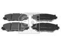 set placute frana,frana disc 116369 FEBI BILSTEIN
