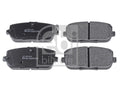 set placute frana,frana disc 116386 FEBI BILSTEIN