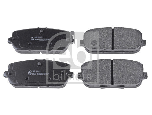 set placute frana,frana disc 116386 FEBI BILSTEIN
