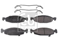 set placute frana,frana disc 116392 FEBI BILSTEIN