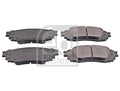 set placute frana,frana disc 116417 FEBI BILSTEIN