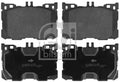 set placute frana,frana disc 116428 FEBI BILSTEIN
