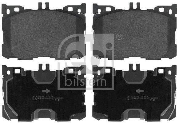 set placute frana,frana disc 116428 FEBI BILSTEIN