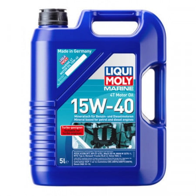 Ulei motor barci Liqui Moly Marine 4T 15W40 5L - 25016