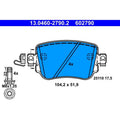 Set placute frana ATE 13.0460-2790.2