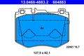Set placute frana ATE 13.0460-4883.2