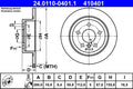 Disc frana ATE 24.0110-0401.1