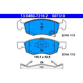 set placute frana,frana disc 13.0460-7310.2 ATE