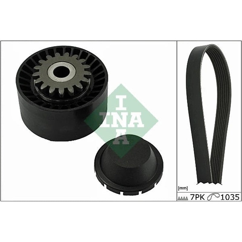 Set curea transmisie cu caneluri 529 0016 10 INA