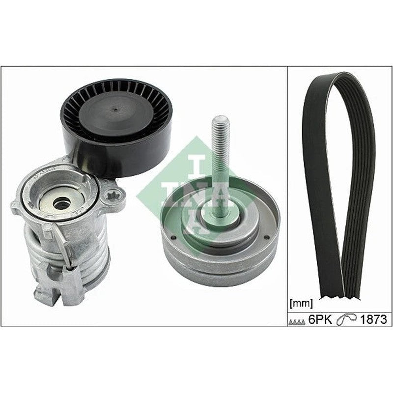 Set curea transmisie cu caneluri 529 0090 10 INA