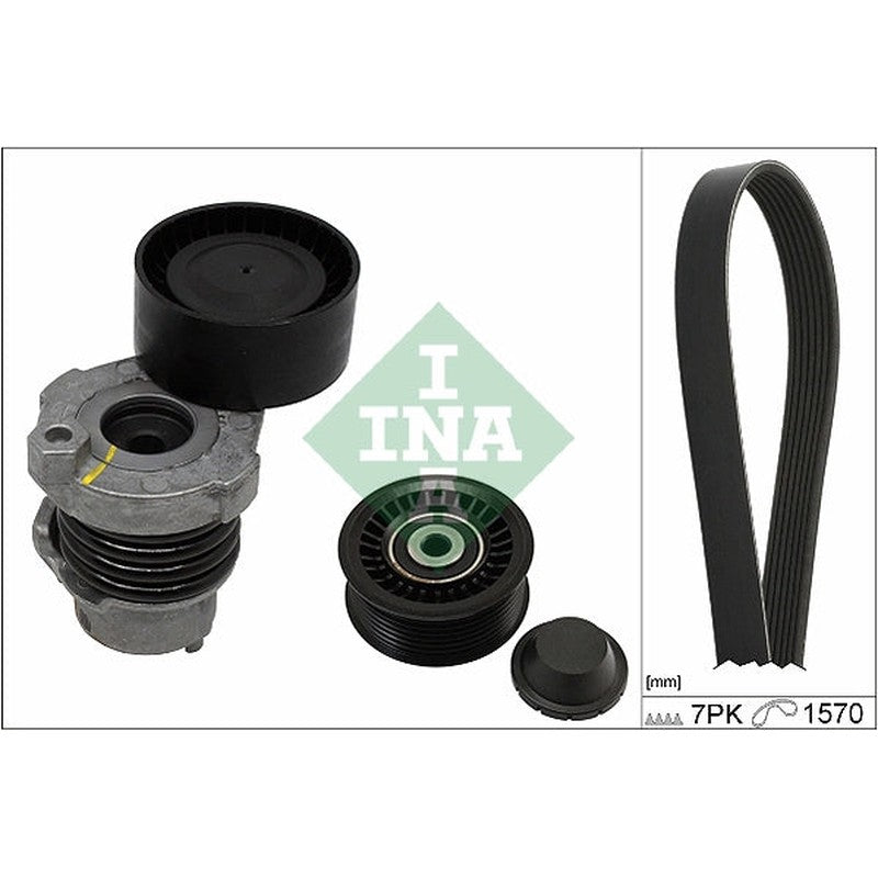 Set curea transmisie cu caneluri 529 0187 10 INA