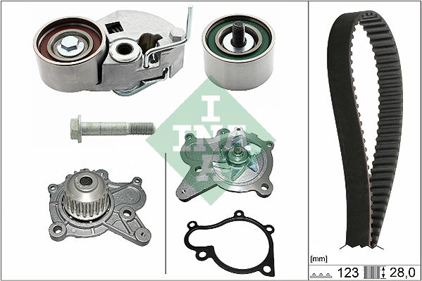 Kit distributie cu pompa apa INA 530 0542 30
