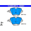 set placute frana,frana disc 13.0460-2601.2 ATE