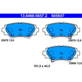 set placute frana,frana disc 13.0460-5657.2 ATE