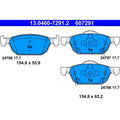 set placute frana,frana disc 13.0460-7291.2 ATE