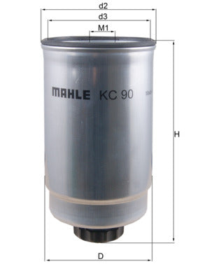 filtru combustibil KC 90 MAHLE