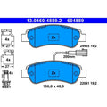 set placute frana,frana disc 13.0460-4889.2 ATE