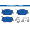 Set placute frana ATE 13.0460-5662.2