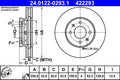 Disc frana ATE 24.0122-0293.1
