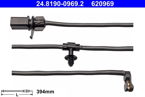 Senzor uzura placute frana ATE 24.8190-0969.2