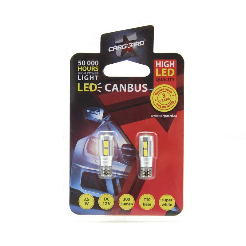 Bec MTR W5W T10 12V 3.5W Set 2 buc - CAN121