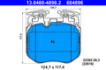 Set placute frana ATE 13.0460-4896.2