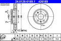 Disc frana ATE 24.0126-0189.1