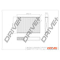 Filtru habitaclu Dr!ve+ DP1110.12.0012