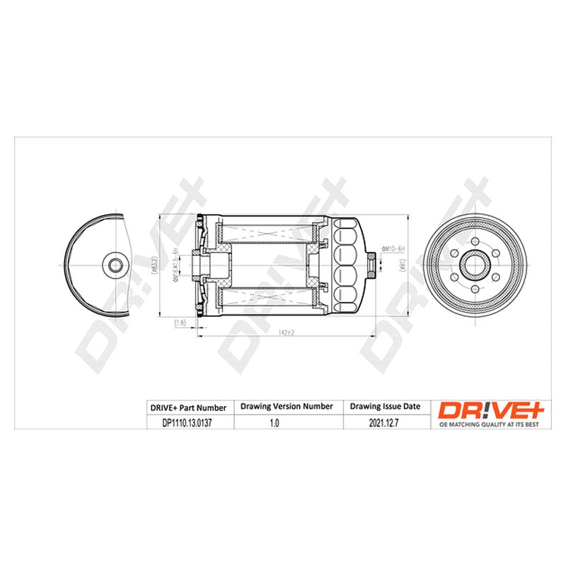 Filtru combustibil Dr!ve+ DP1110.13.0137