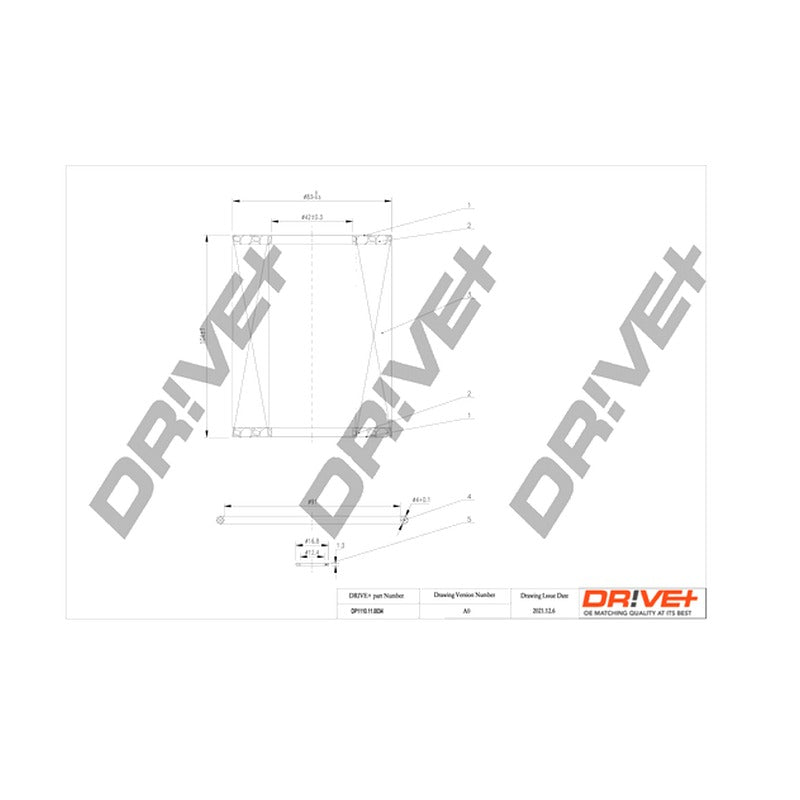 Filtru ulei Dr!ve+ DP1110.11.0034