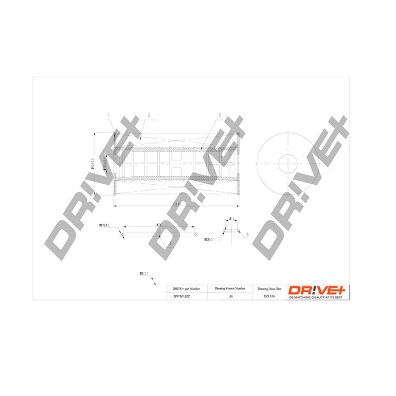 Filtru ulei Dr!ve+ DP1110.11.0127