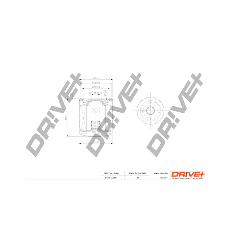 Filtru ulei Dr!ve+ DP1110.11.0099
