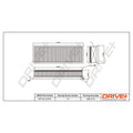 Filtru aer Dr!ve+ DP1110.10.0107