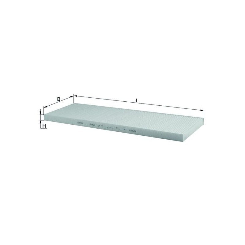 Filtru habitaclu MAHLE LA 123