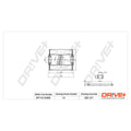 Filtru combustibil Dr!ve+ DP1110.13.0052