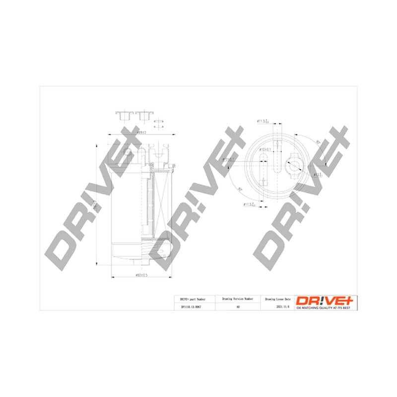 Filtru combustibil Dr!ve+ DP1110.13.0067