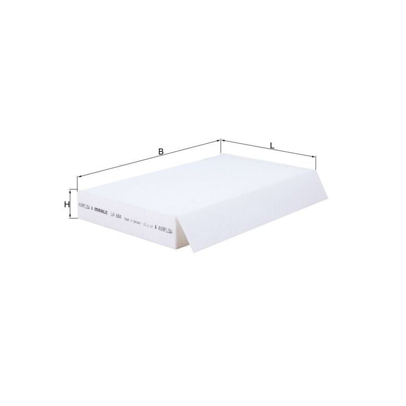 Filtru habitaclu MAHLE LA 684