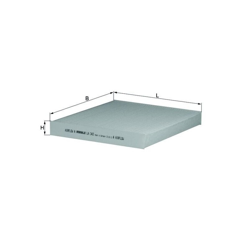 Filtru habitaclu MAHLE LA 343