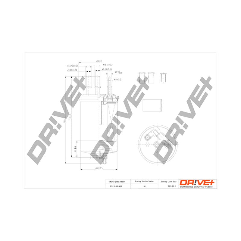 Filtru combustibil Dr!ve+ DP1110.13.0050