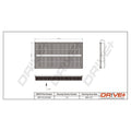 Filtru aer Dr!ve+ DP1110.10.0126
