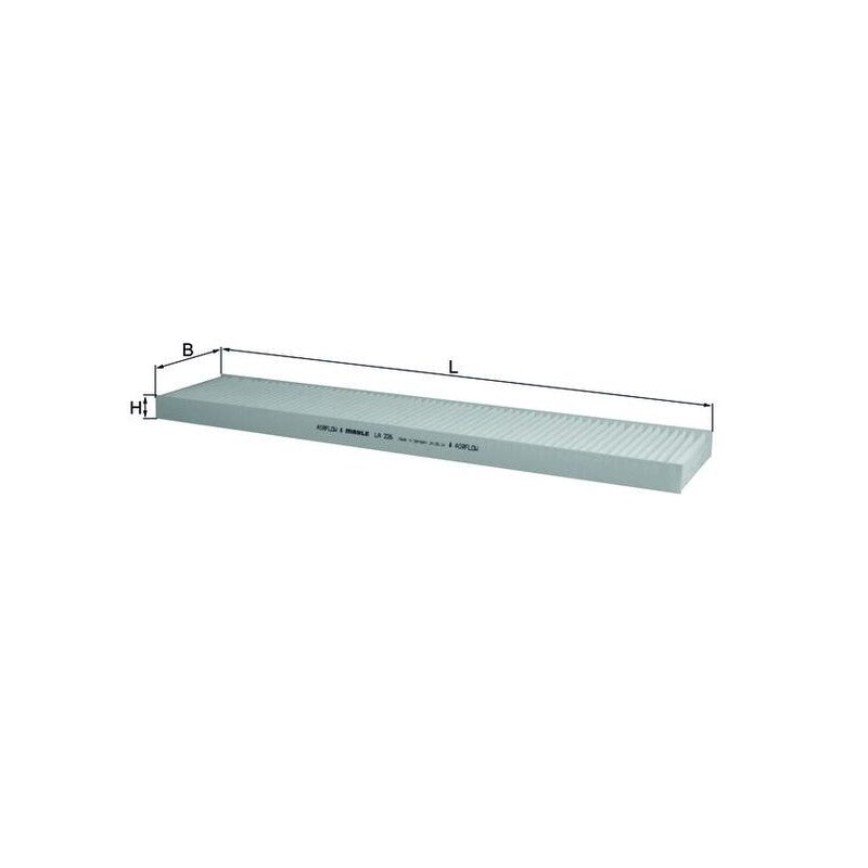 Filtru habitaclu MAHLE LA 226