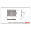 Filtru aer Dr!ve+ DP1110.10.0056