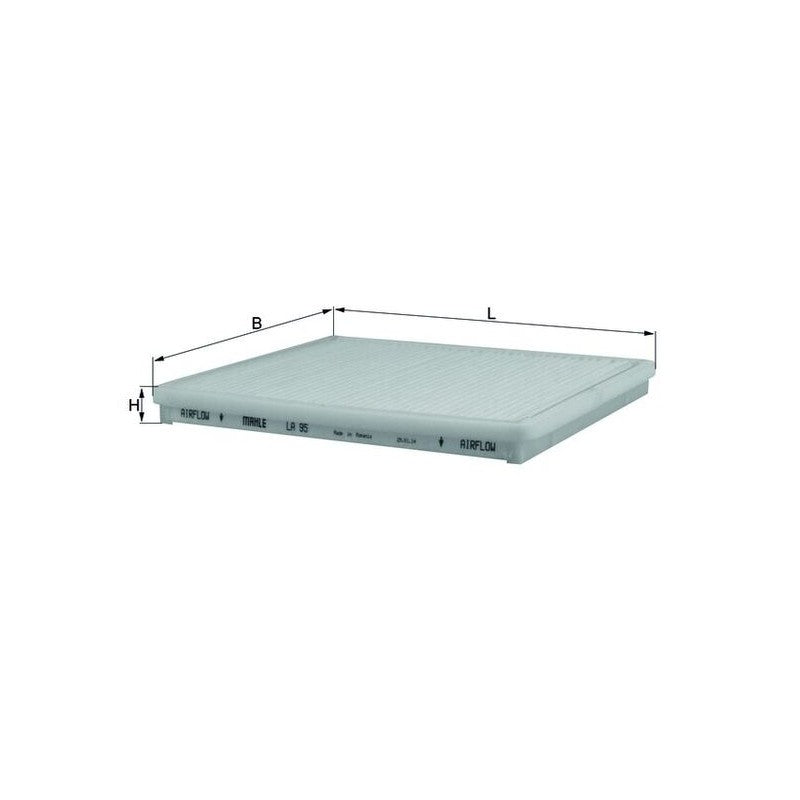 Filtru habitaclu MAHLE LA 95