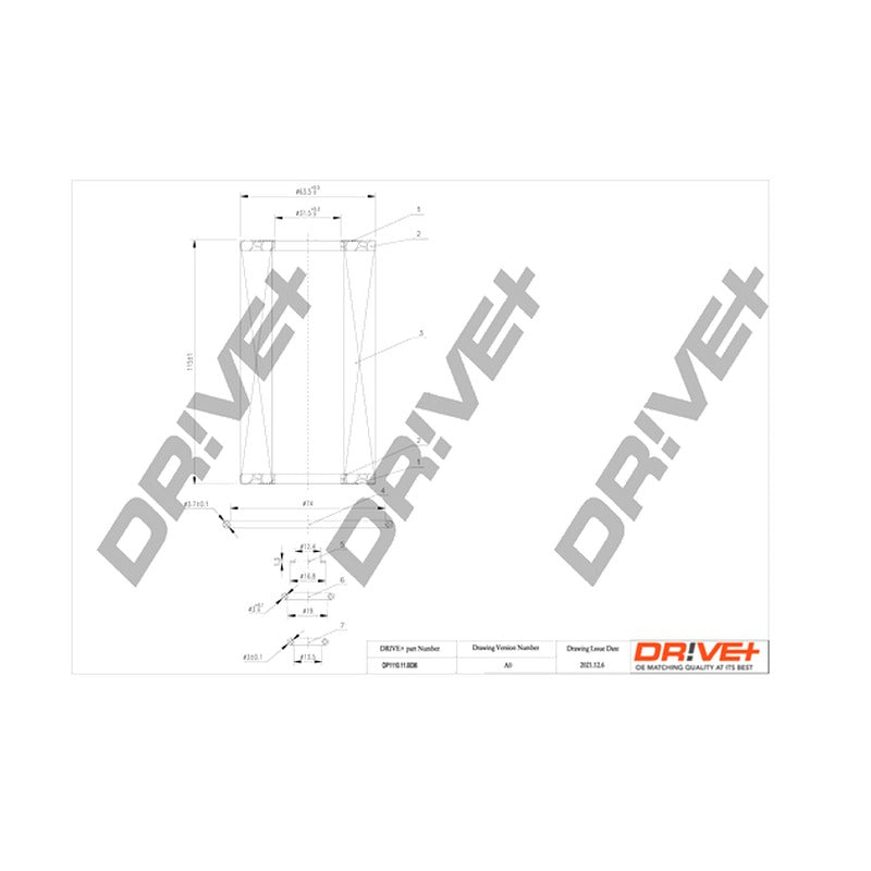Filtru ulei Dr!ve+ DP1110.11.0036
