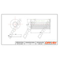 Filtru ulei Dr!ve+ DP1110.11.0092