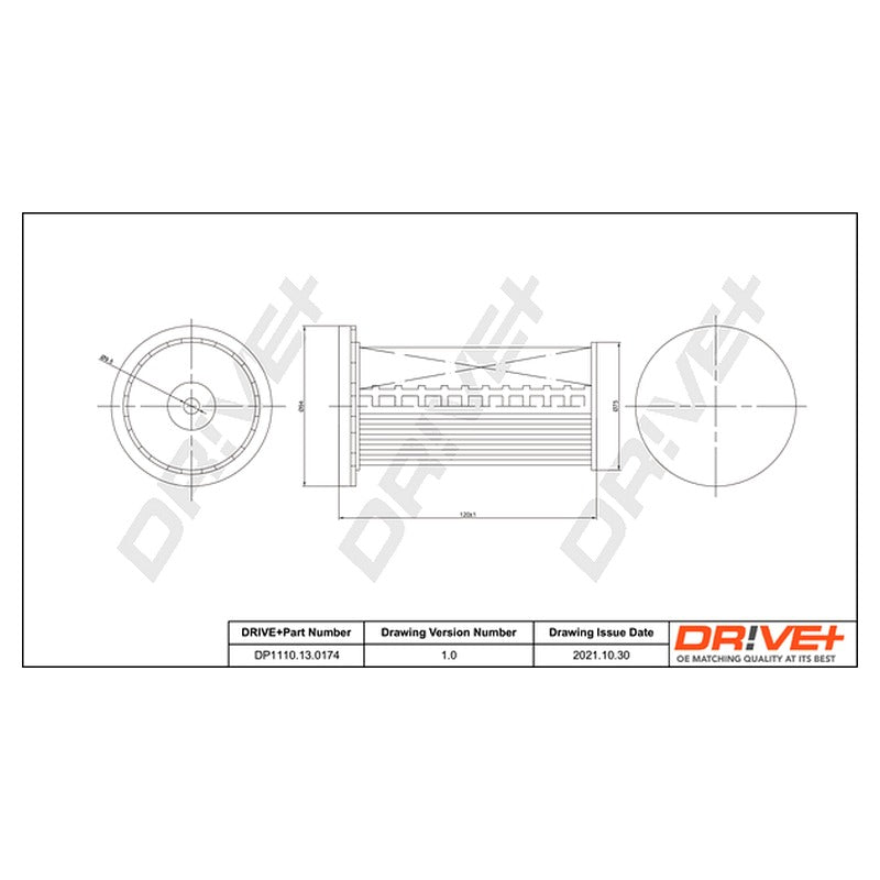 Filtru combustibil Dr!ve+ DP1110.13.0174