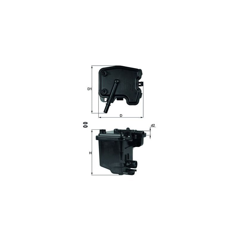 Filtru combustibil MAHLE KL 431D